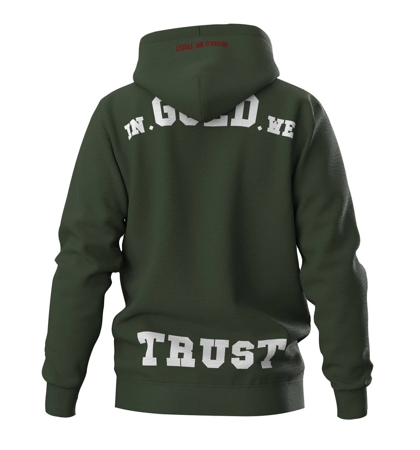 In Gold We Trust Notorious Hoodie Donker Groen IGWTH-045