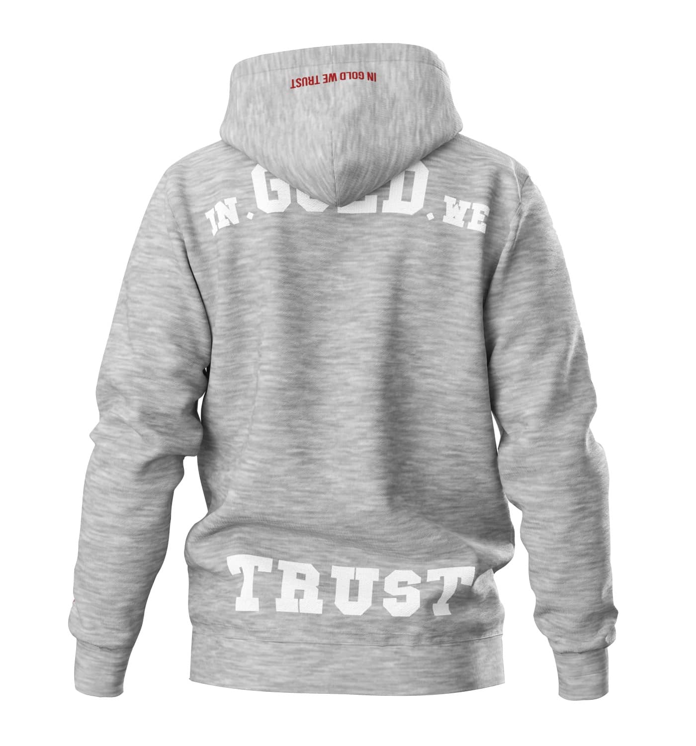 In Gold We Trust Notorious Hoodie Grijs IGWTH-045