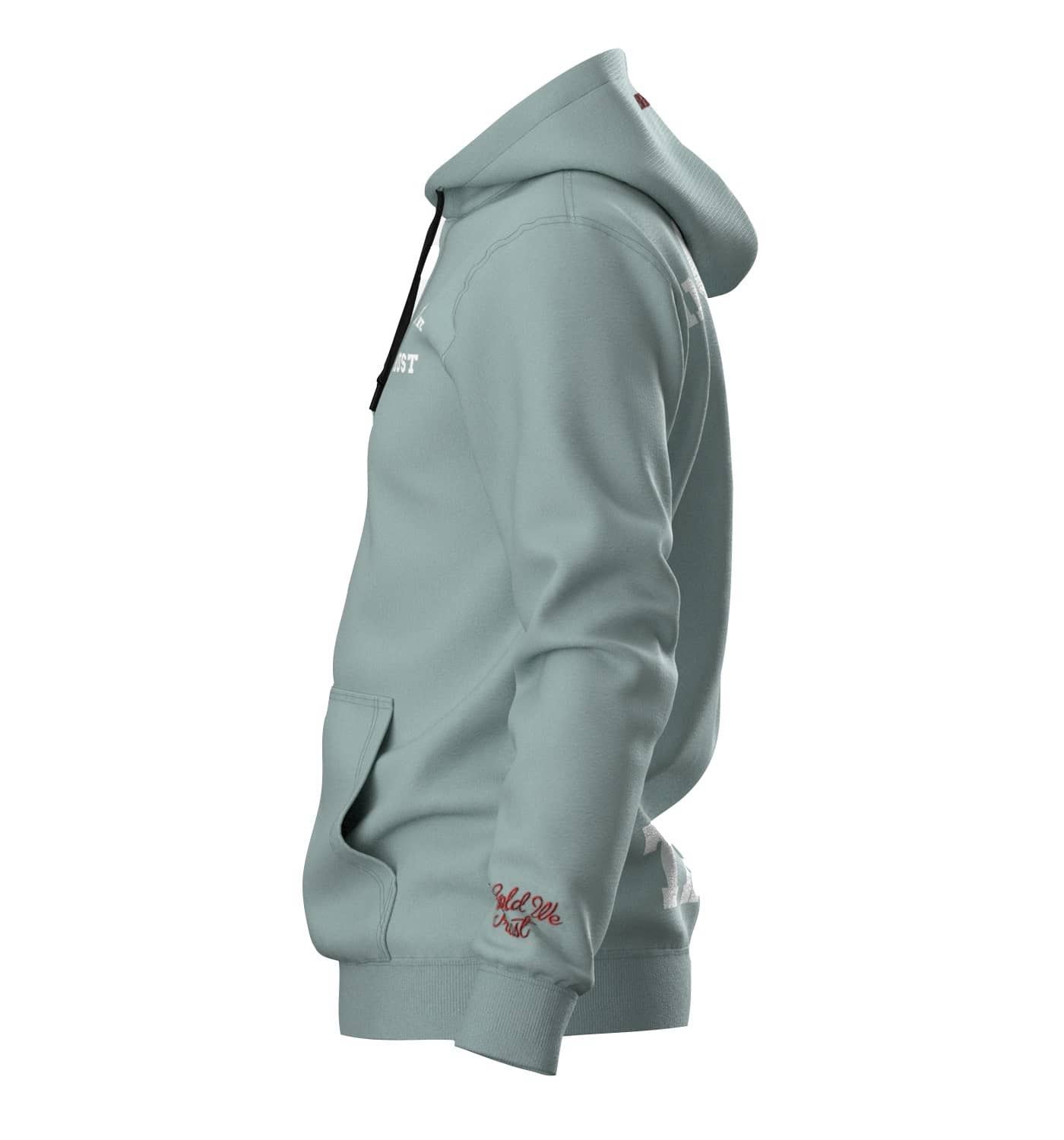 In Gold We Trust Notorious Hoodie Licht Blauw IGWTH-045