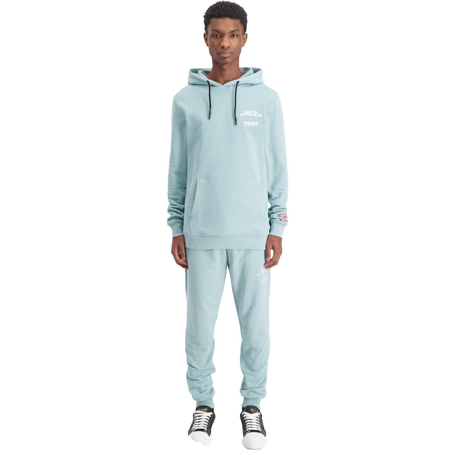 In Gold We Trust Notorious Hoodie Licht Blauw IGWTH-045