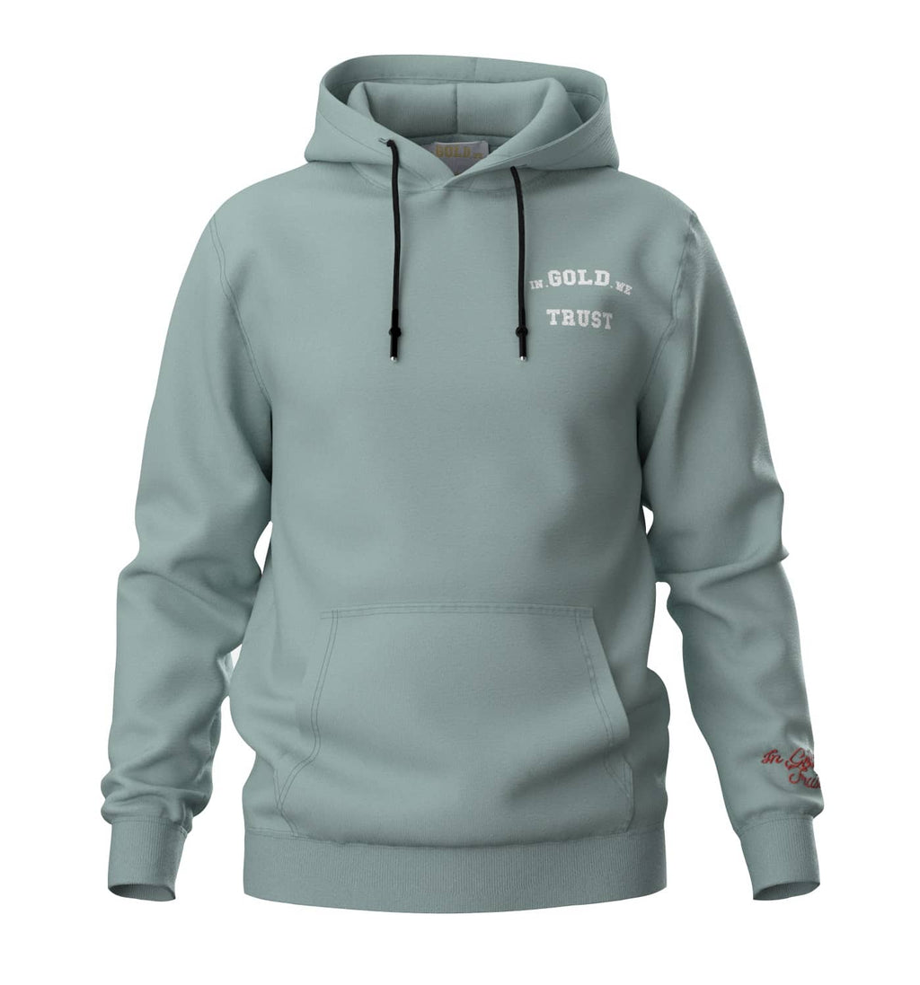 In Gold We Trust Notorious Hoodie Licht Blauw IGWTH-045