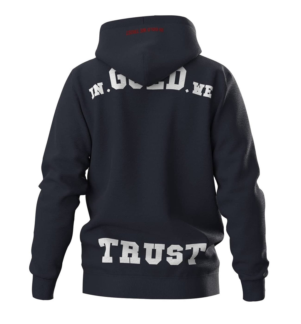 In Gold We Trust Notorious Hoodie Navy IGWTH-045
