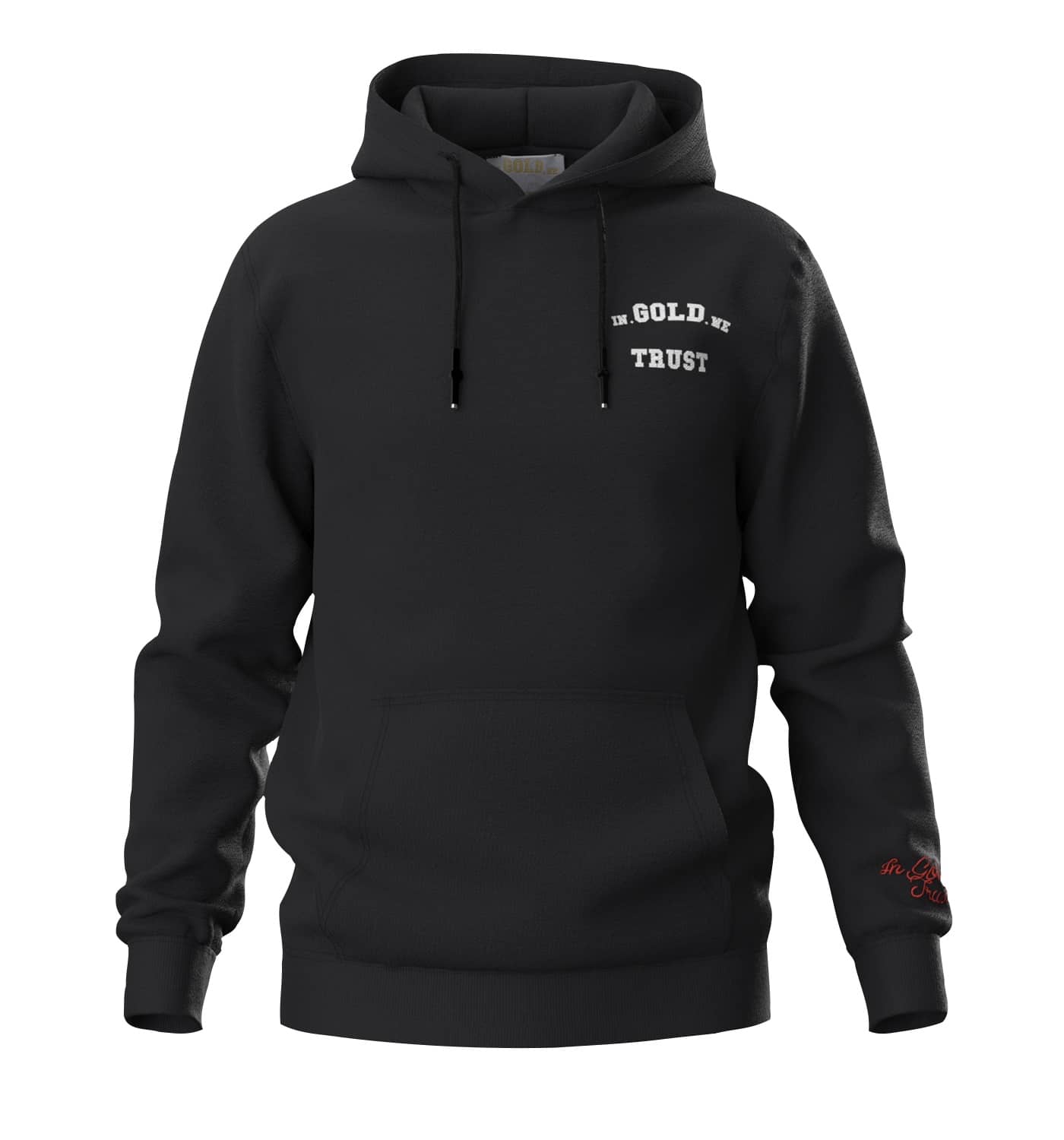 In Gold We Trust Notorious Hoodie Zwart IGWTH-045