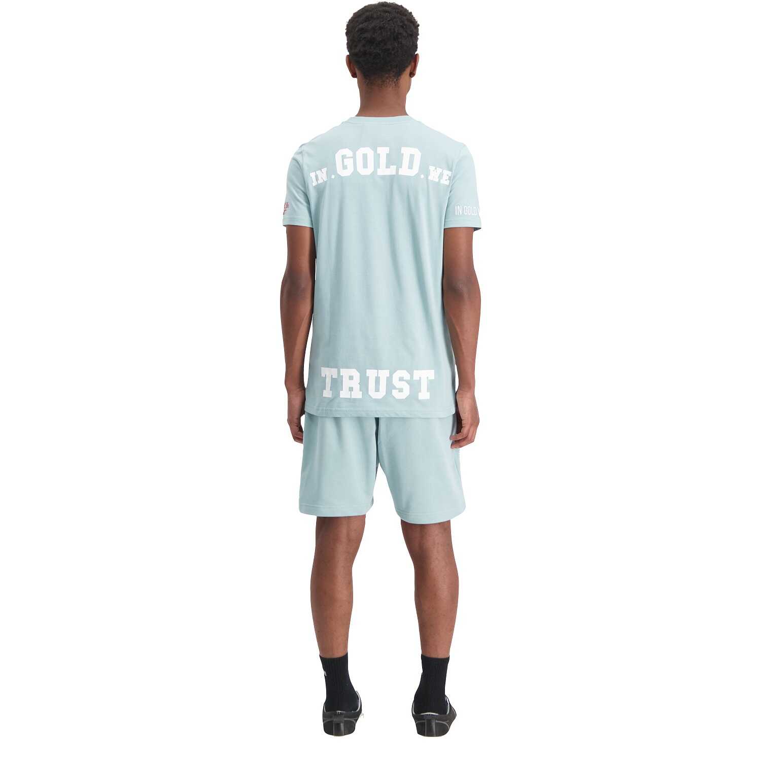 In Gold We Trust Pusha T-shirt Licht Blauw IGWTT-050