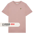 Lyle & Scott Plain T-shirt Roze