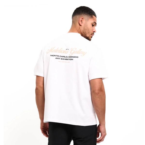 Malelion Gallery T-shirt Wit