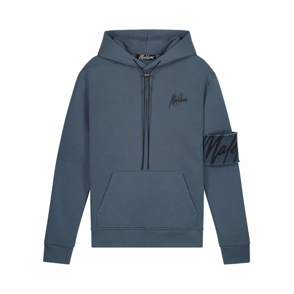 Malelions Captain Hoodie Blauw M1-PS22-07