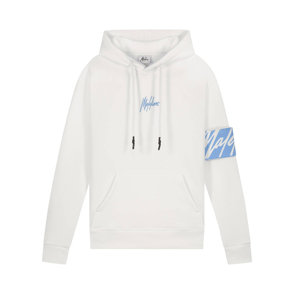 Malelions Captain Hoodie Dames Off White D1-PS22-01