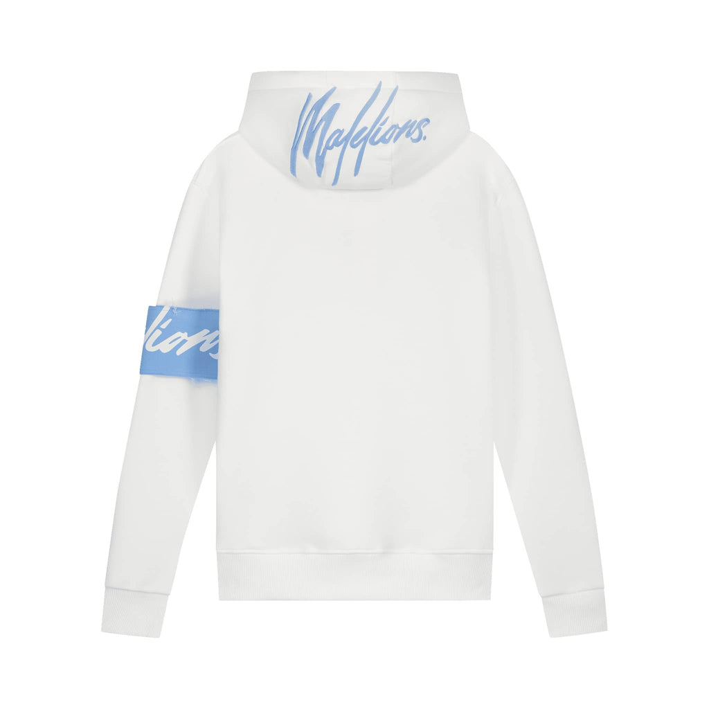 Malelions Captain Hoodie Dames Off White D1-PS22-01