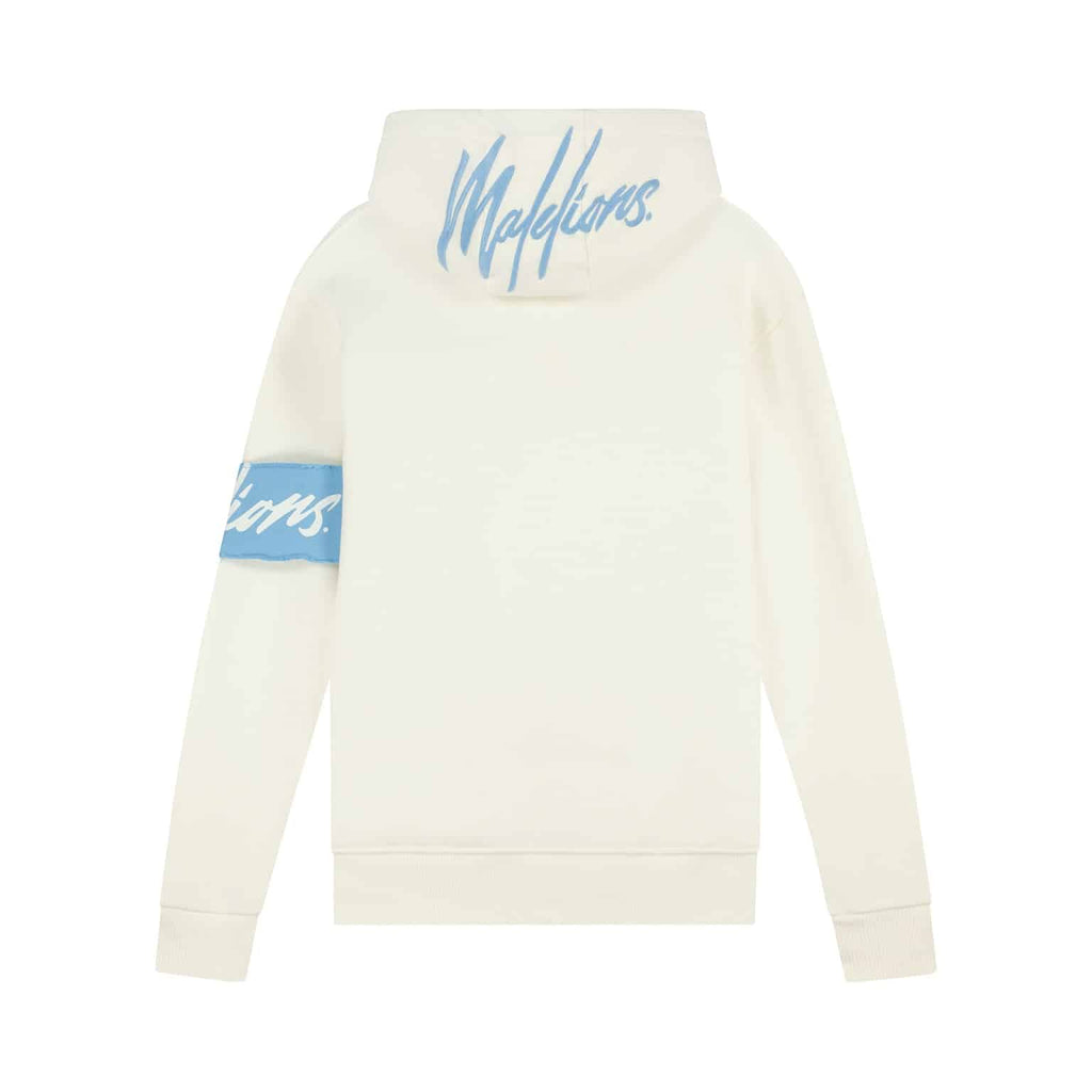 Malelions Captain Hoodie Off White M1-PS22-07