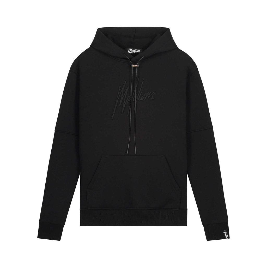 Malelions Essentials Hoodie Zwart M1-PS22-03