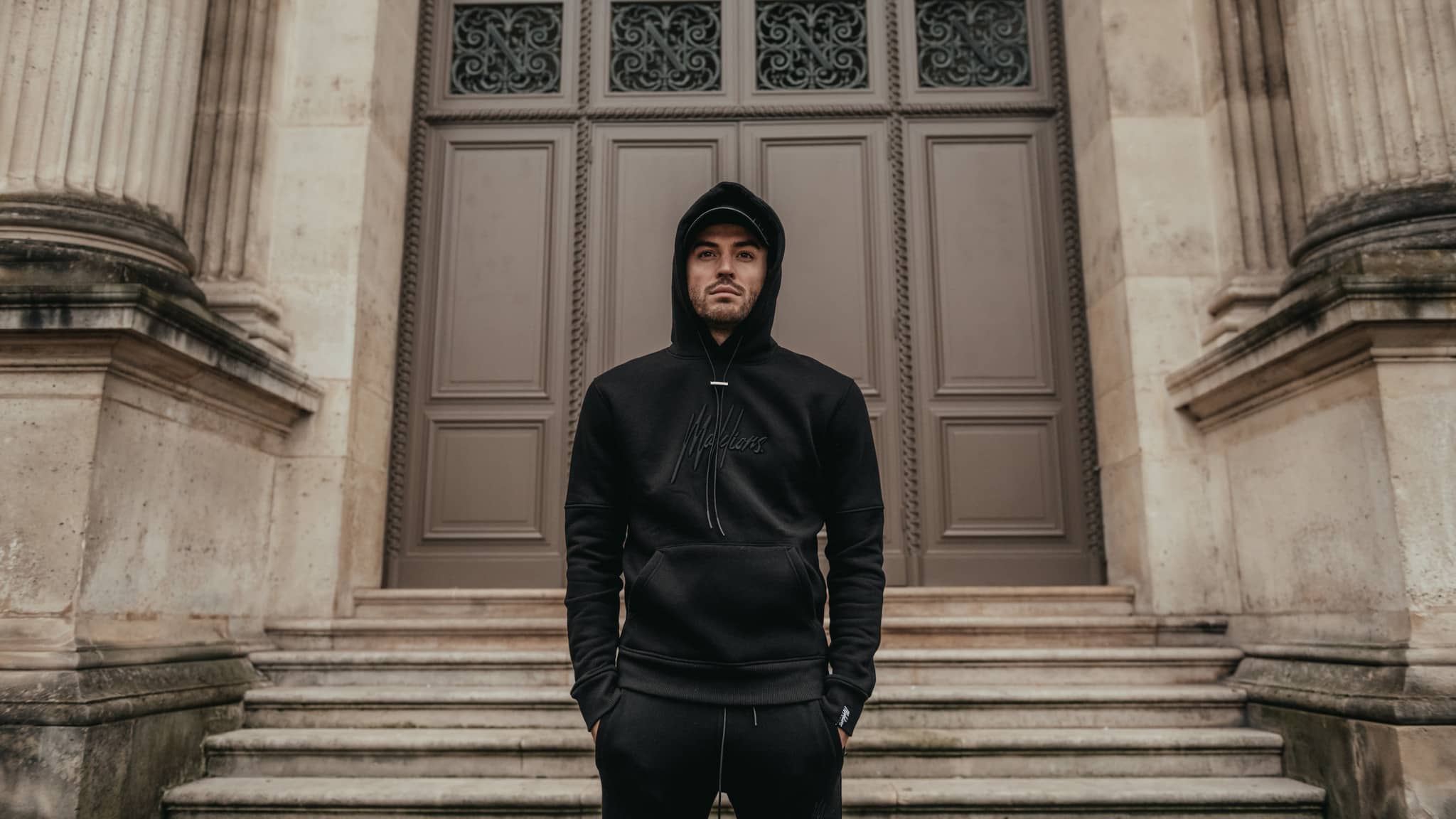 Malelions Essentials Hoodie Zwart M1-PS22-03_3