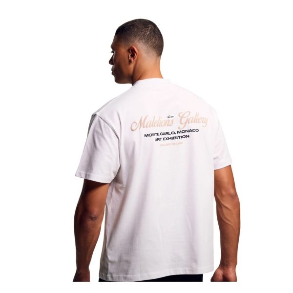 Malelions Gallery T-shirt Wit
