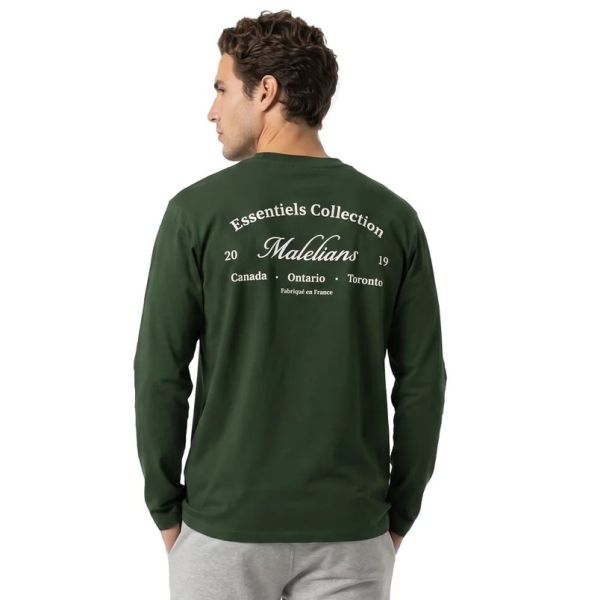 Malelions Marina Longsleeve T-shirt Donker Groen