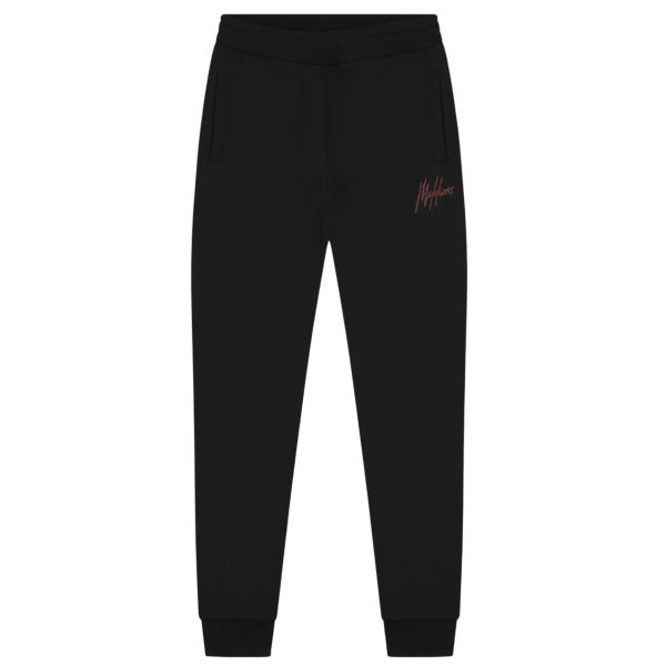 Malelions Striped Signature Trainingsbroek Zwart
