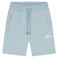 Malelions Striped Signature Korte Broek Blauw