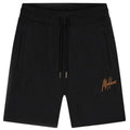 Malelions Striped Signature Korte Broek Zwart