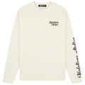 Malelions University Longsleeve T-shirt Off White