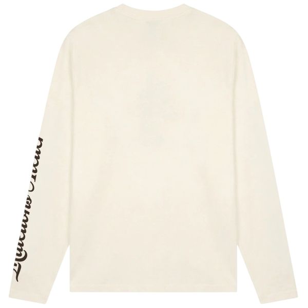 Malelions University Longsleeve T-shirt Off White
