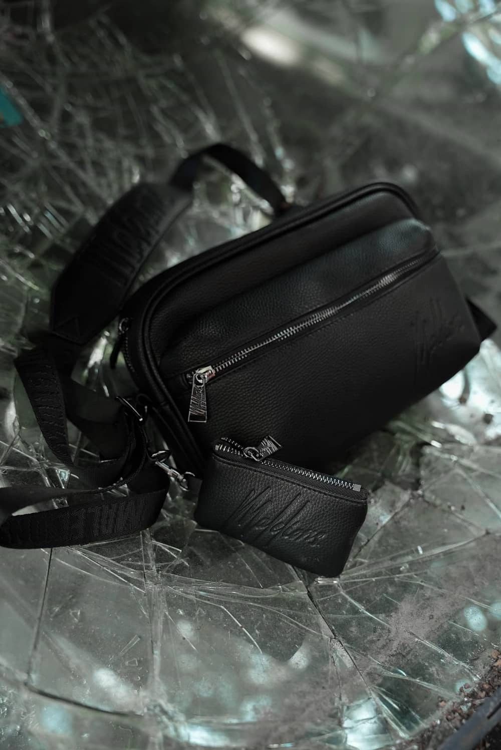 Malelions Void Messenger Tas Zwart