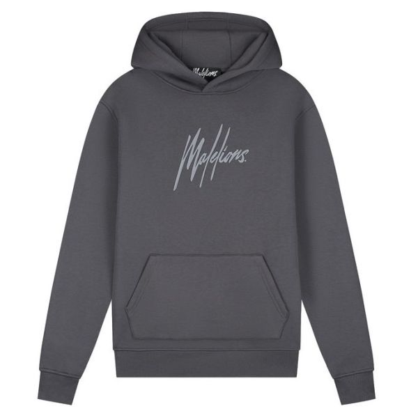 Malelions Essentials Hoodie Antraciet