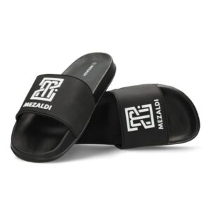 Mezaldy Logo Slipper Zwart