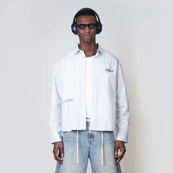 Quotrell Nino Overhemd Licht Blauw