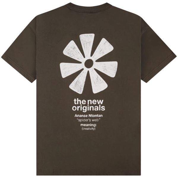 The New Originals Ananse Adinkra T-shirt Bruin