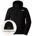 The north face jas zwartt