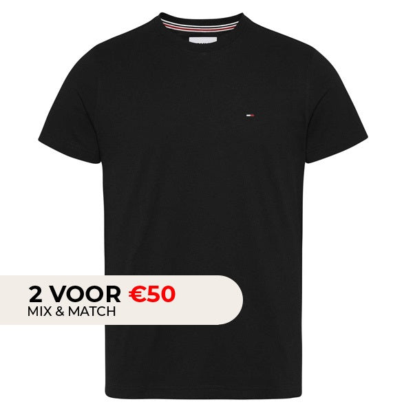 Tommy Jeans Original T-shirt Zwart