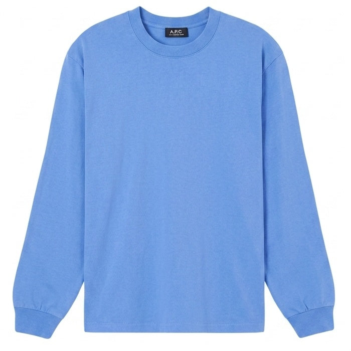 A.P.C. Hiver26 Longsleeve T-shirt Blauw