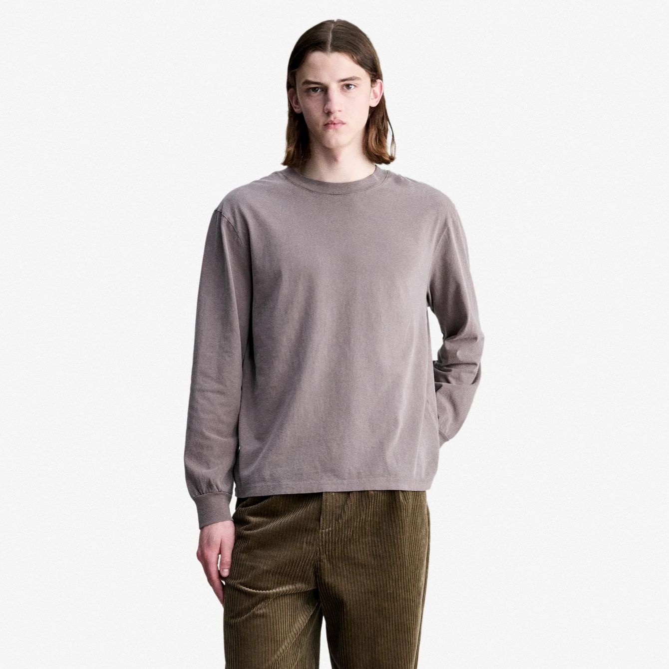A.P.C. Hiver26 Longsleeve T-shirt Bruin