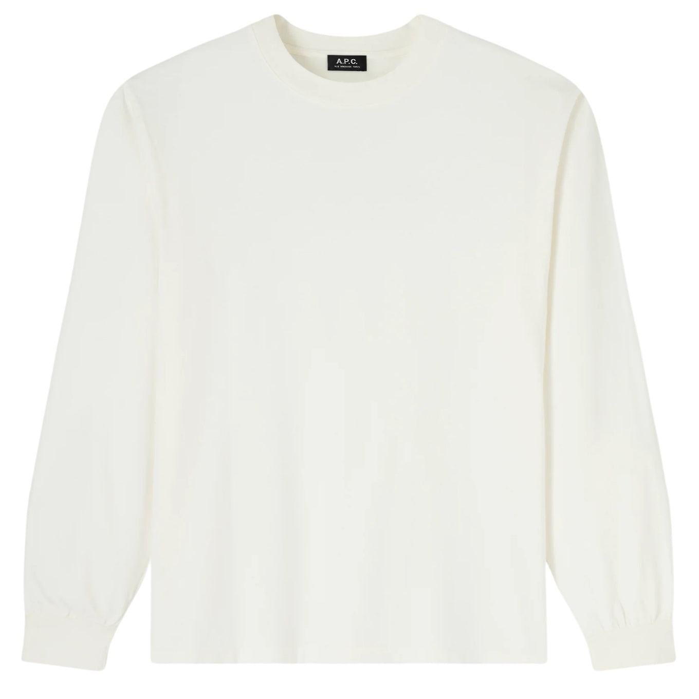 A.P.C. Hiver26 Longsleeve T-shirt Off White