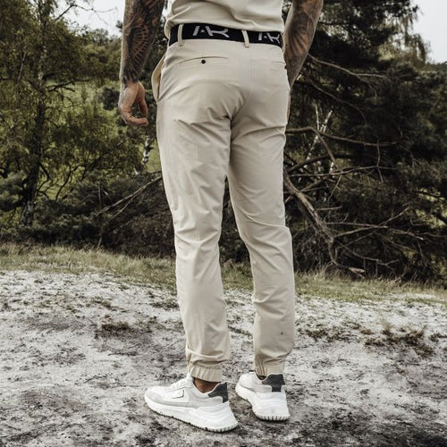 AB Lifestyle Casual Rib Broek Beige