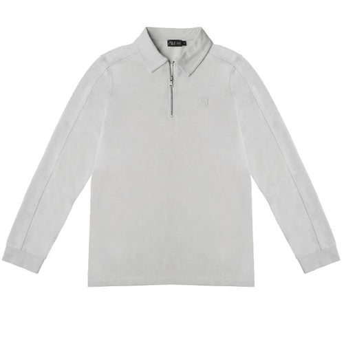 AB Lifestyle Prime Longsleeve Polo Grijs