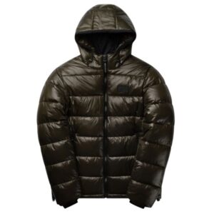 AB Lifestyle Shiny Puffer Donker groen