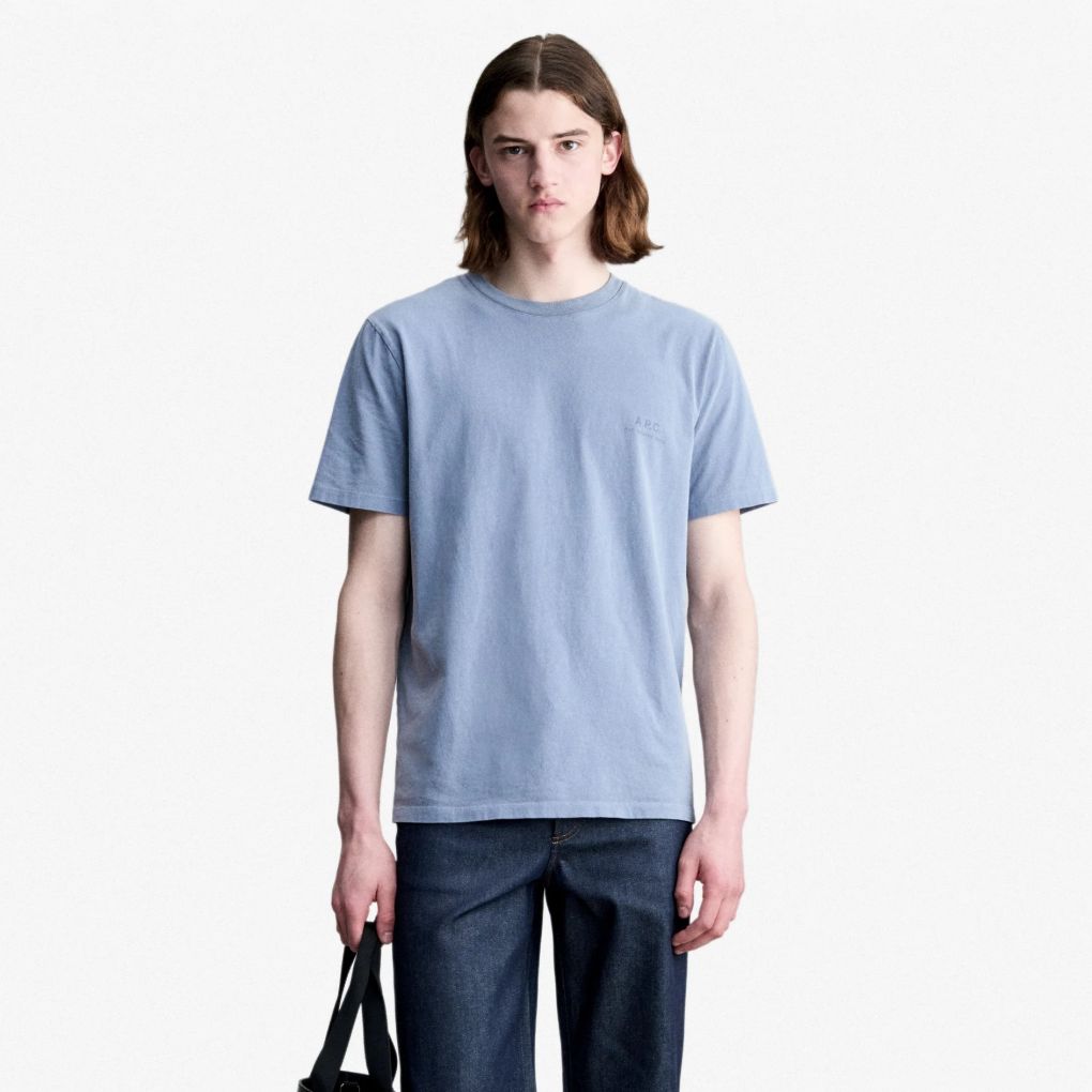 A.P.C. Gabby T-shirt Licht Blauw