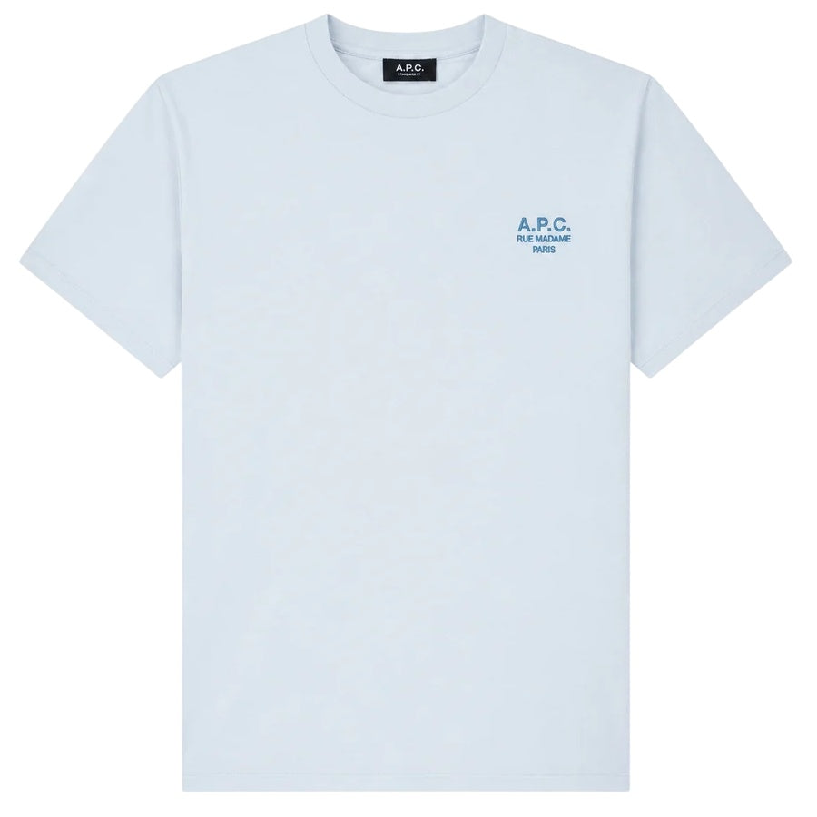 A.P.C. Standard Rue Madame T-shirt Licht Blauw