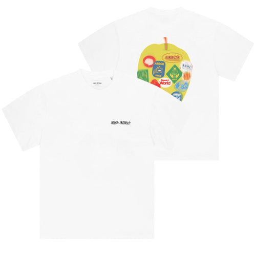 Arbor Antwerp Apple T-shirt Wit