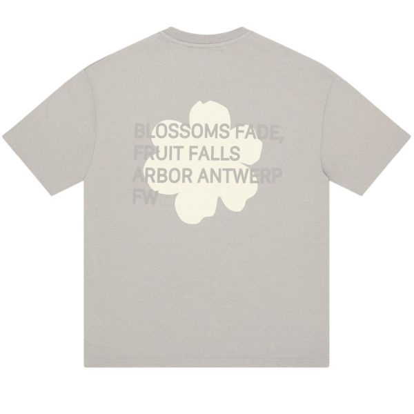 Arbor Antwerp Green Blossoms T-shirt Beige