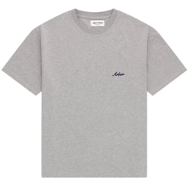 Arbor Antwerp Blue Twisted T-shirt Grijs