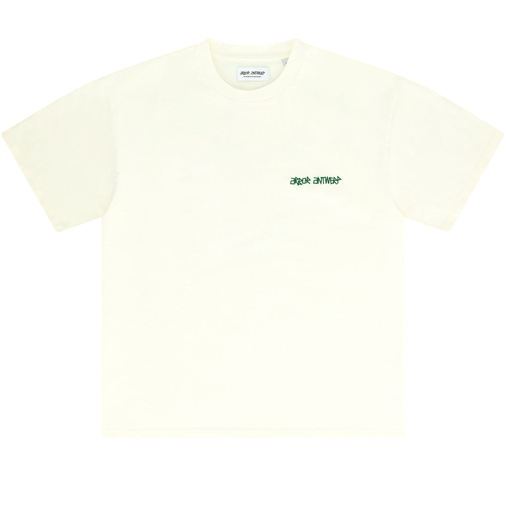 Arbor Antwerp Faded Flower T-shirt Off White