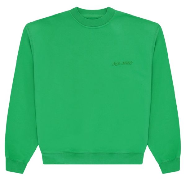Arbor Antwerp Green Metallic Sweater Groen