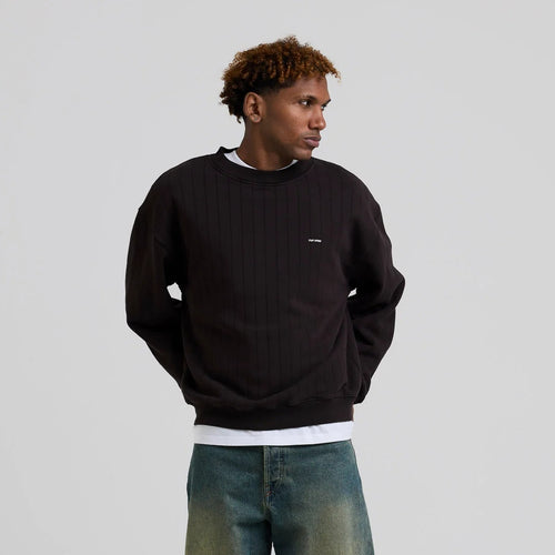 Arbor Antwerp Needle Drop Sweater Bruin