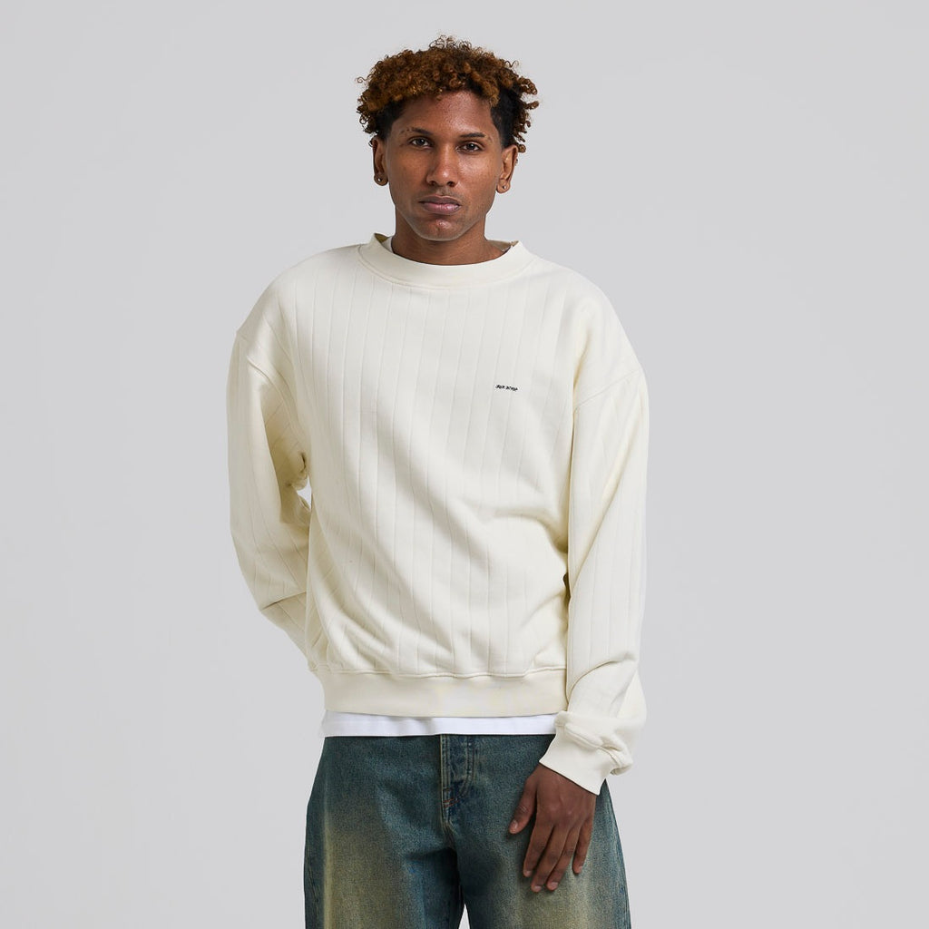 Arbor Antwerp Needle Drop Sweater Off White