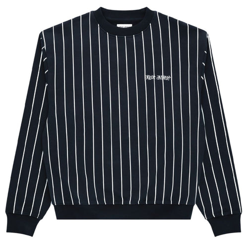 Arbor Antwerp Vertical Lines Sweater Navy