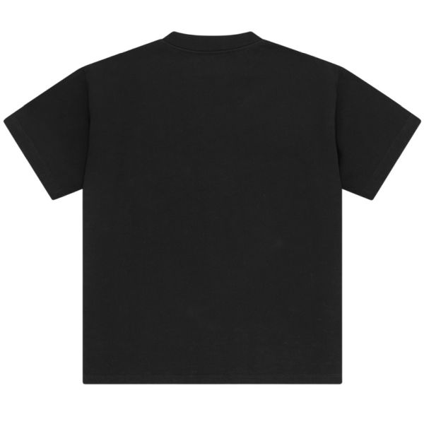Arbor Antwerp White Arbor Typo T-shirt Zwart