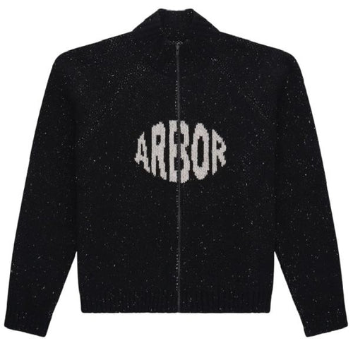 Arbor Antwerp Wool Knitted Oval Vest Zwart