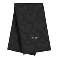 Arte Antwerp Aaron Padded Heart Sjaal Zwart