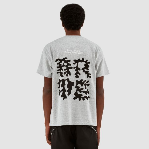 Arte Antwerp Tommy Back Print T-shirt Grijs
